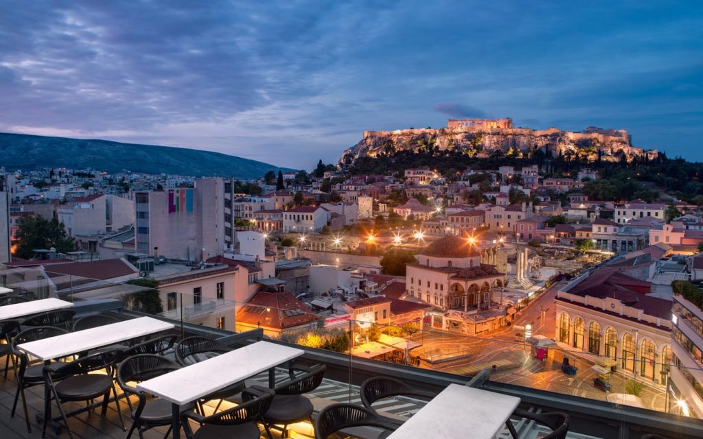 Best rooftop bar in Athens