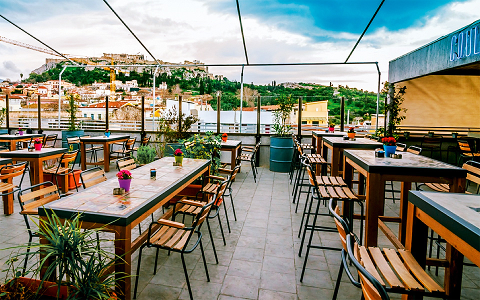 Couleur Locale Athens rooftop bar